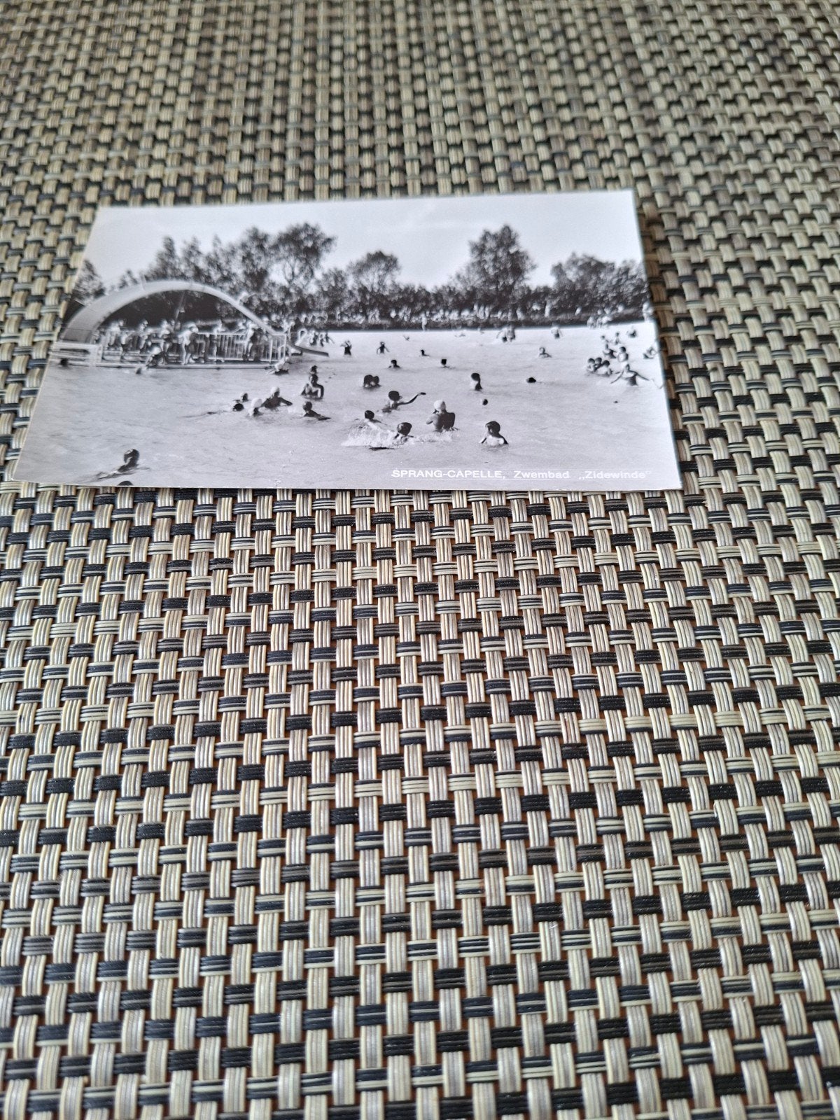 Sprang-Capelle Zwembad "Zidewinde", Ophalen of Verzenden, 1960 tot 1980, Ongelopen, Noord-Brabant