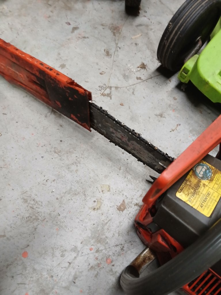 husqvarna kettingzaag 51, Tuin en Terras, Hand-tuingereedschap, Ophalen, Gebruikt, Husqvarna