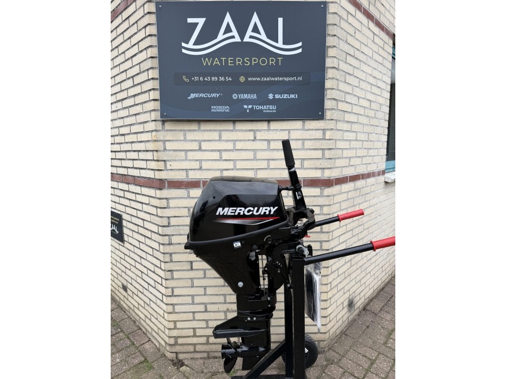 Buitenboordmotor 8pk Mercury F8MH Kortstaart DEMO 2025 4Takt, Niet ingevuld, Niet ingevuld, Nieuw, Benzine