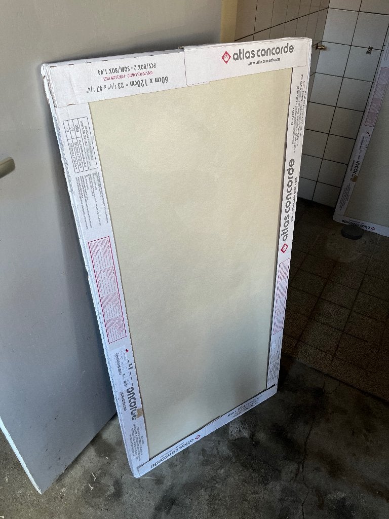 Badkamertegels, Ophalen, 60 cm of meer, Nieuw, Minder dan 5 m²