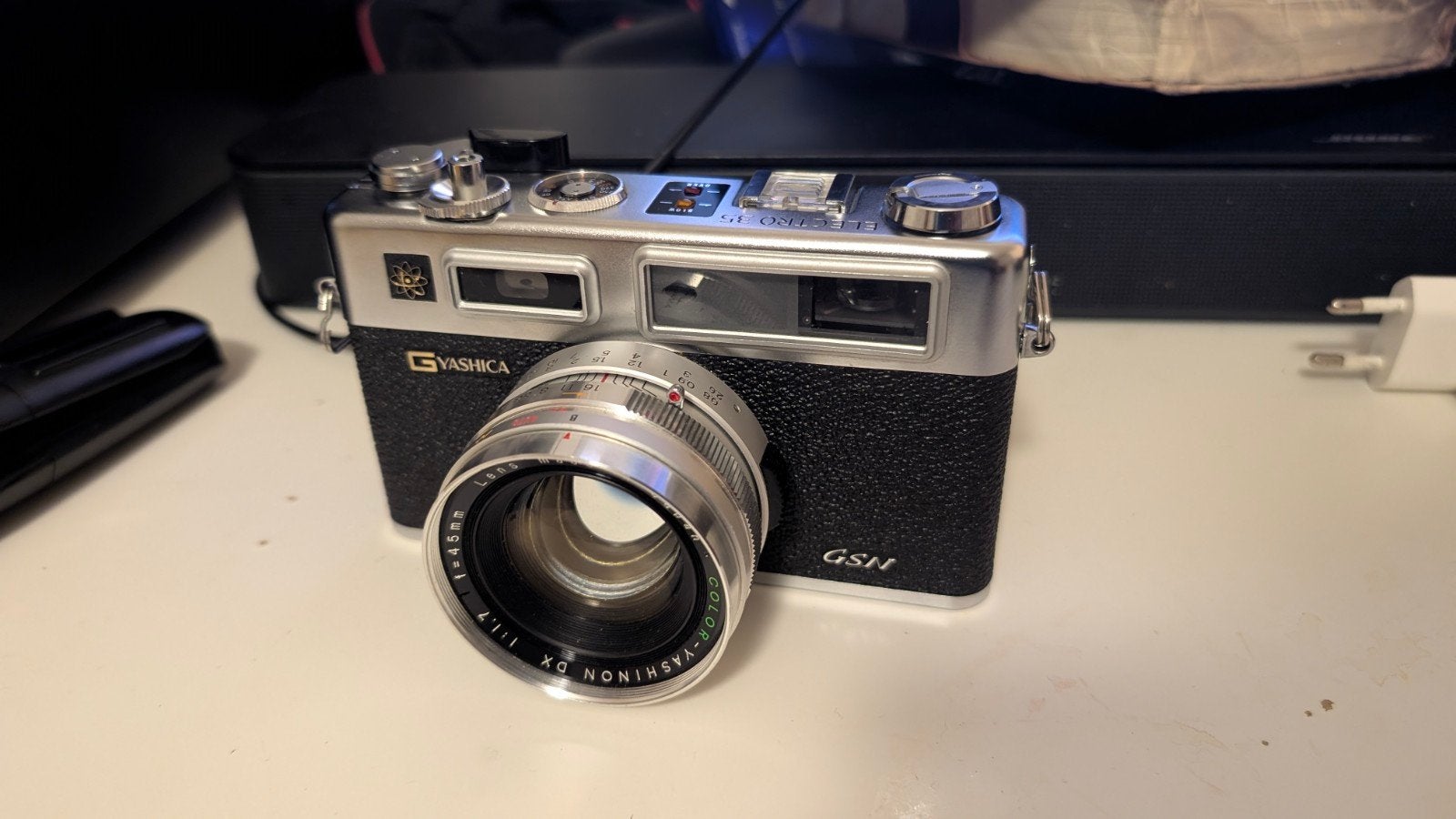 Yashica Electro 35 GSN - Iconische Rangefinder Camera, Ophalen of Verzenden