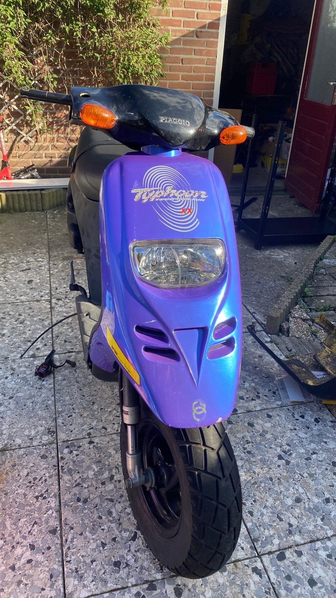Piaggio Typhoon met Duitse papieren en alle kappen, Ophalen, Gebruikt, Overige typen, Piaggio