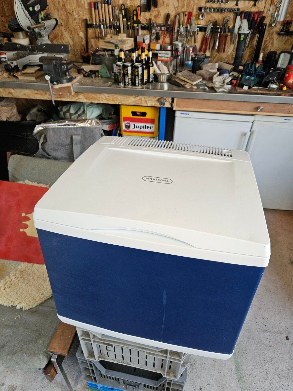 Mobicool MB40 Elektrische Koelbox - 38L, Caravans en Kamperen, Koelboxen, Ophalen, Zo goed als nieuw, Koelbox, Compressor