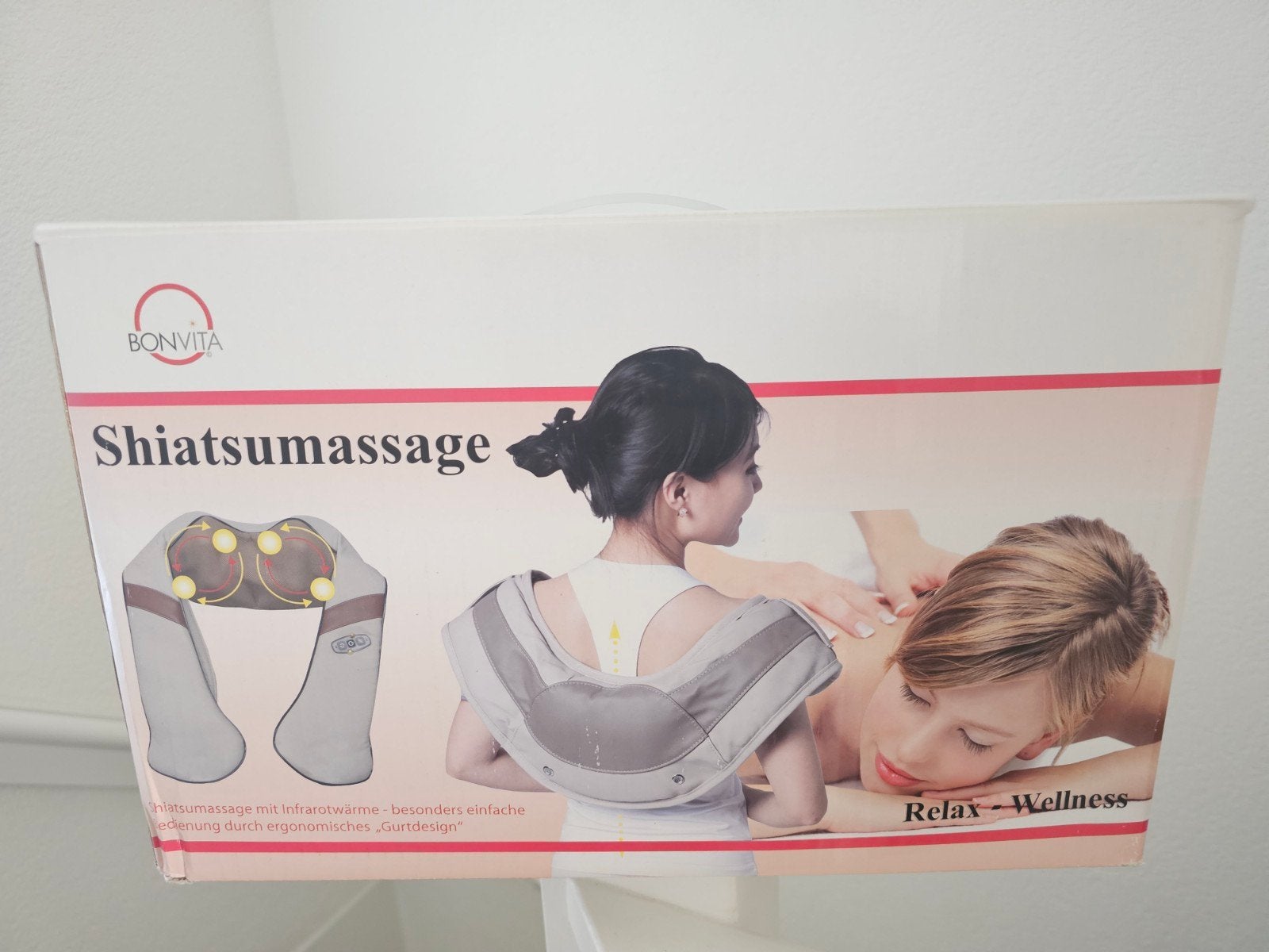 Shiatsumassage apparaat, Ophalen of Verzenden, Zo goed als nieuw, Apparaat
