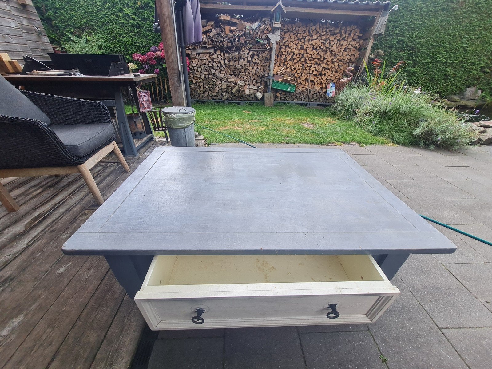 gratis salontafel, Ophalen, Gebruikt, 100 tot 150 cm, 50 tot 100 cm