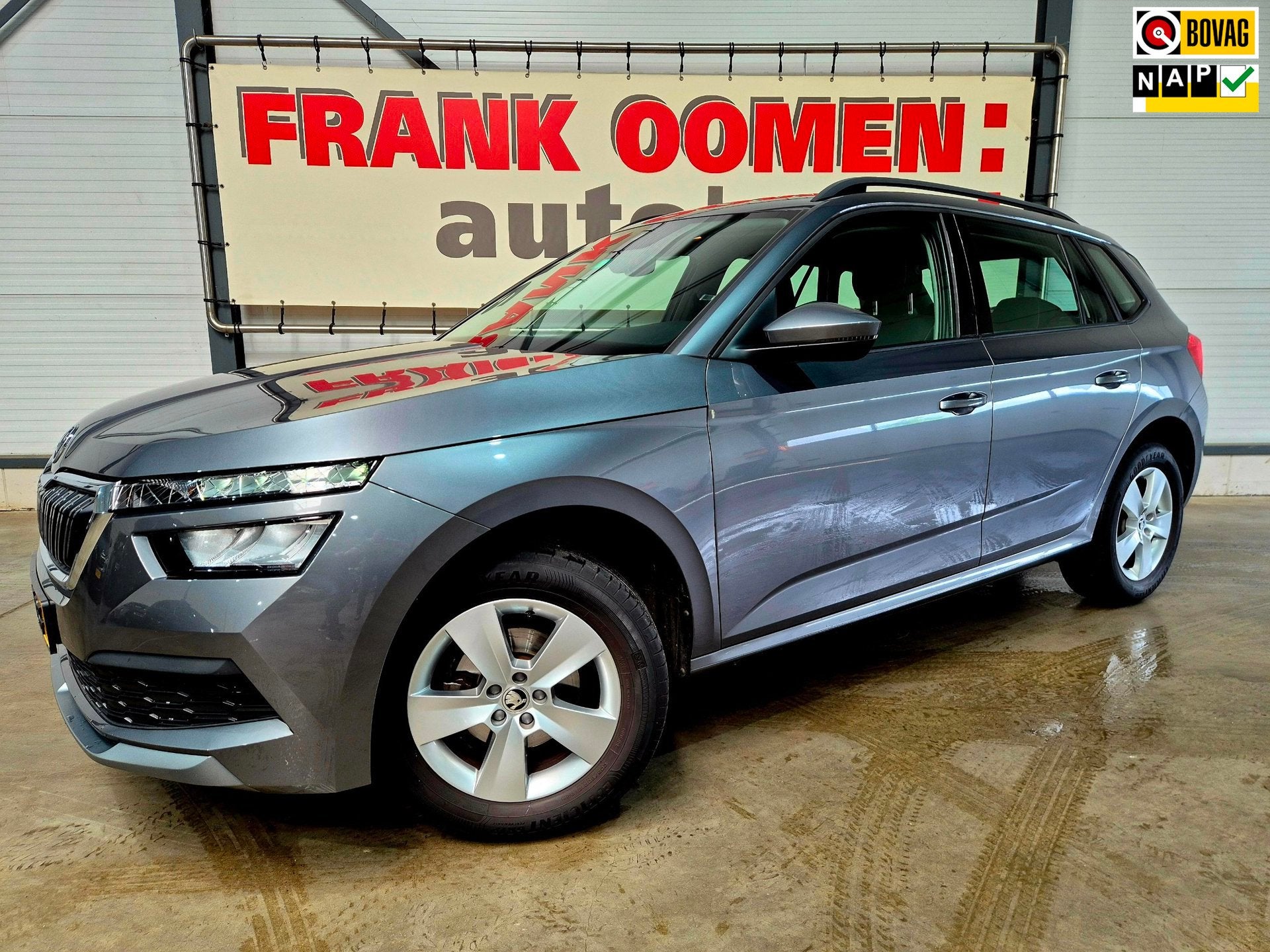 Skoda Kamiq 1.0 TSI 110PK Ambition + NAP|OH historie|LED|App, Auto's, Stof, Gebruikt, 610 kg, 49 €/maand