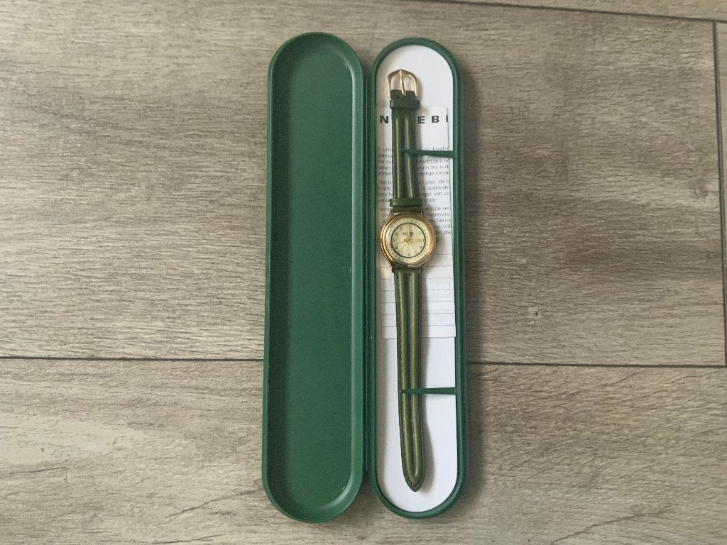 NIEUW Dames Heineken horloge in doos - Dameshorloge, Verzamelen, Ophalen of Verzenden, Nieuw, Overige typen, Heineken