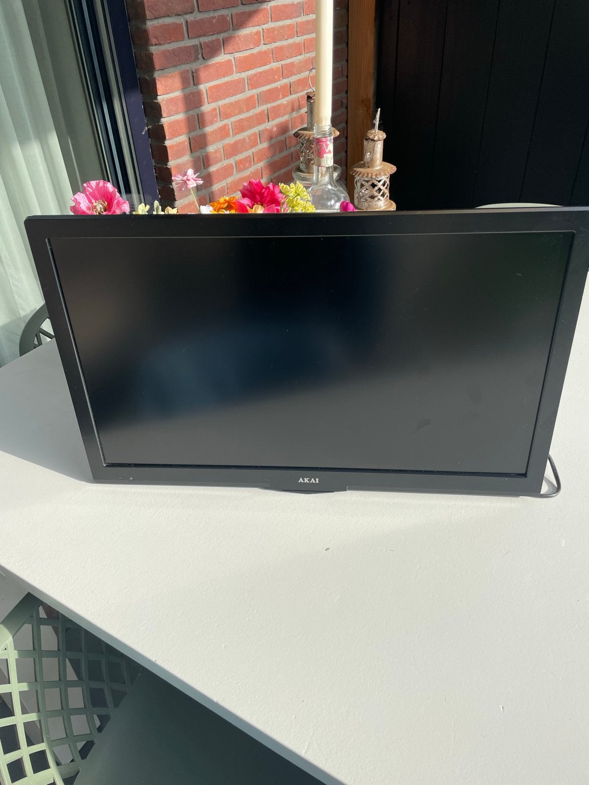 Akai ALED222BK LED TV - Inclusief CD speler inbouw, 50 Hz, HD Ready (720p), 40 tot 60 cm, Ophalen