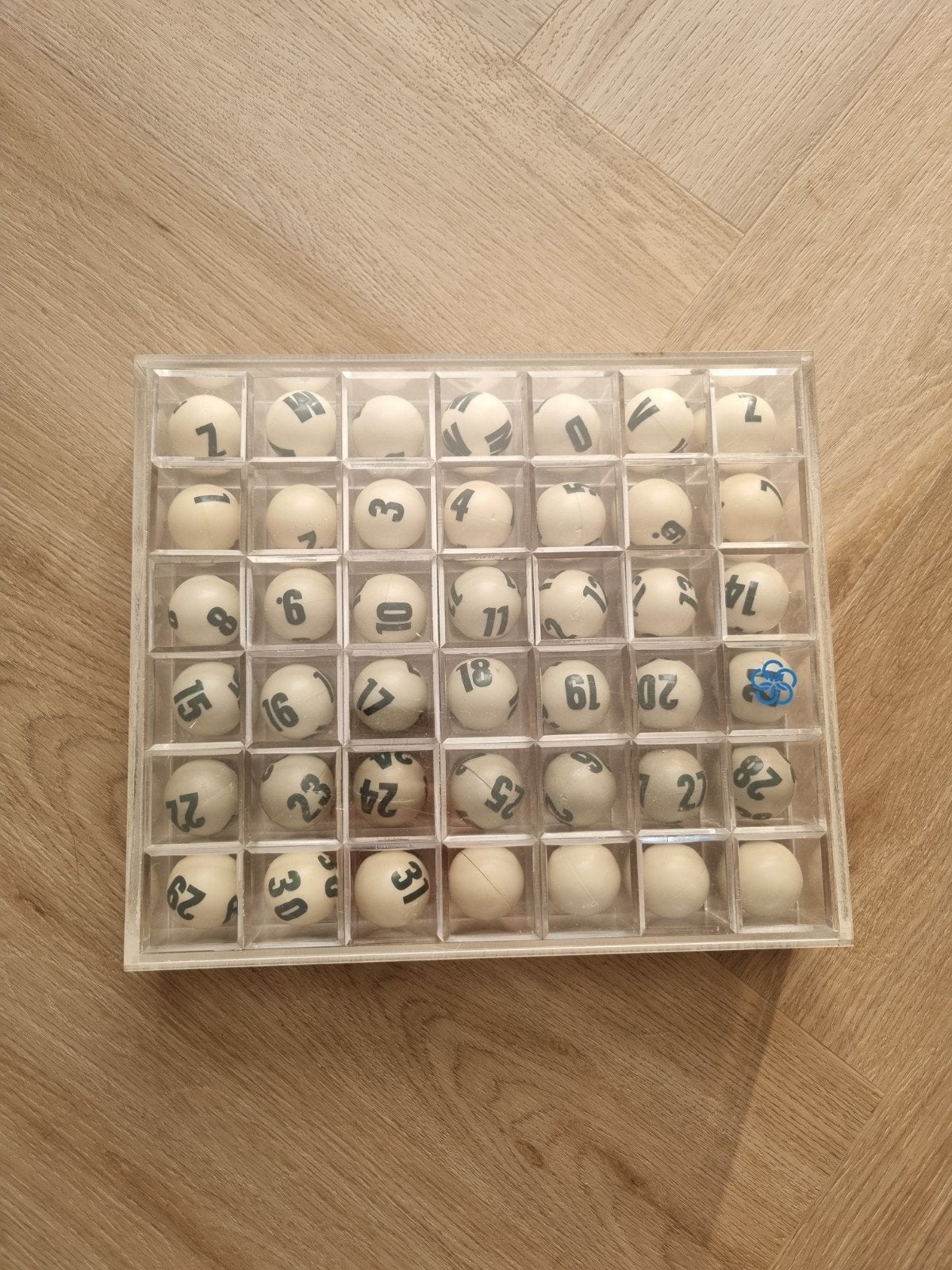 Vintage Datumbox eeuwige kalender Dirk Glaezer jaren '80, Ophalen of Verzenden
