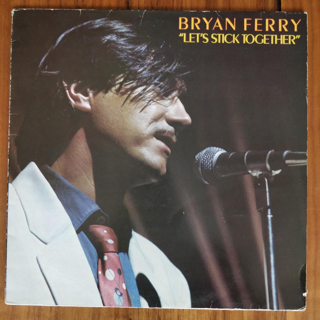 LP - Bryan Ferry - Let's Stick Together, Ophalen of Verzenden, Gebruikt, 12 inch, Poprock