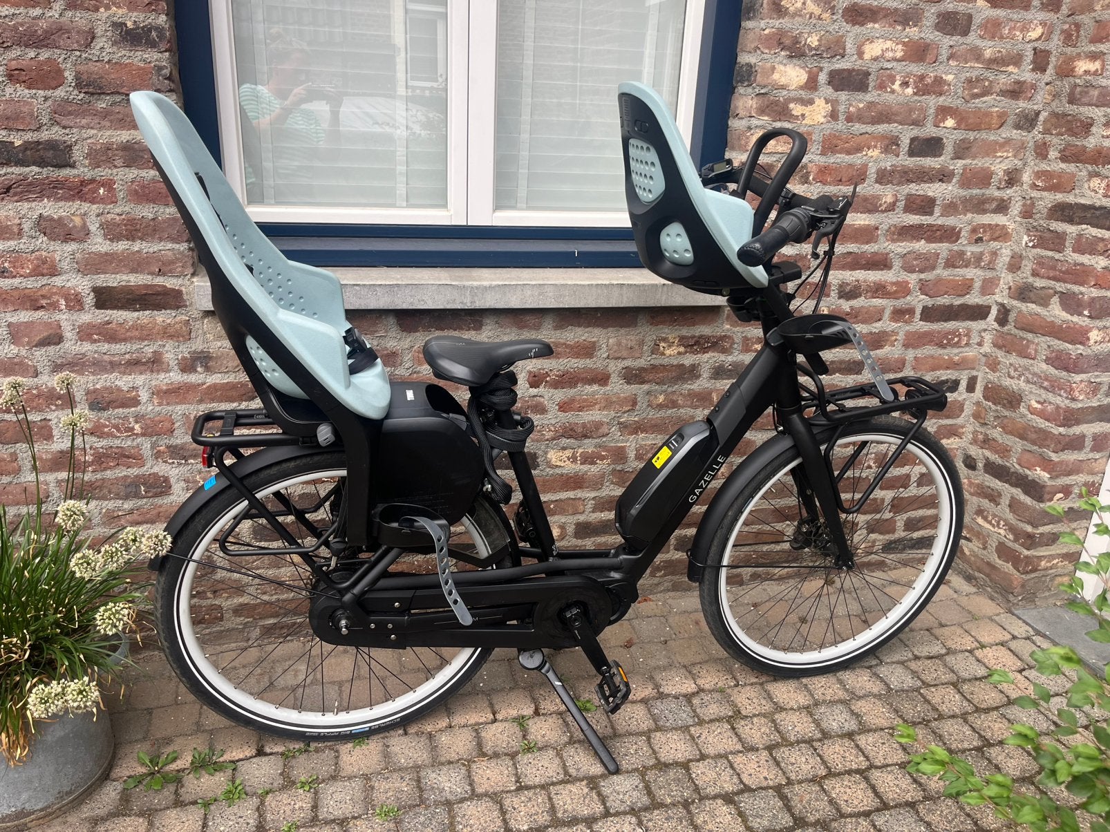 Gazelle Bloom C380 HMS (moederfiets), Fietsen en Brommers, Elektrische fietsen, 51 tot 55 cm, Ophalen, Zo goed als nieuw, Gazelle