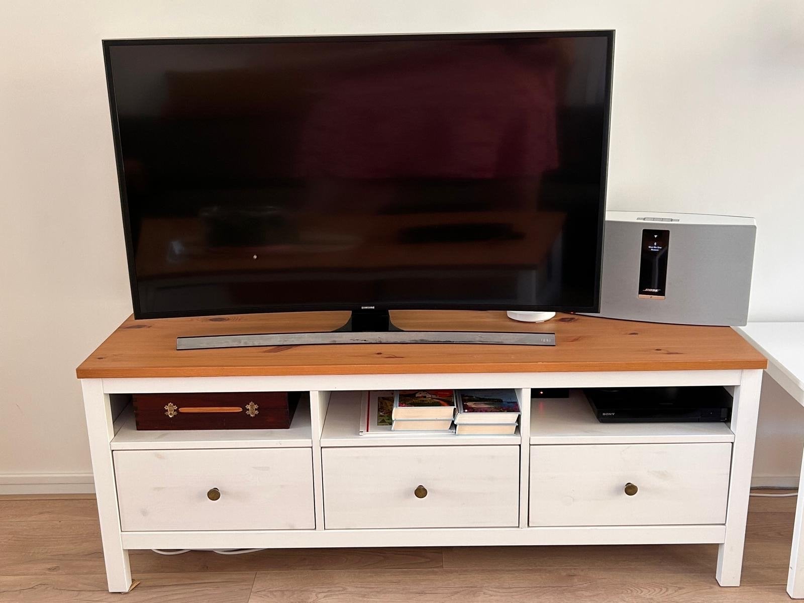Salontafel en TV-meubel set - Ikea Hemnes, Huis en Inrichting, Kasten | Televisiemeubels, Ophalen, Gebruikt, 100 tot 150 cm, Minder dan 100 cm