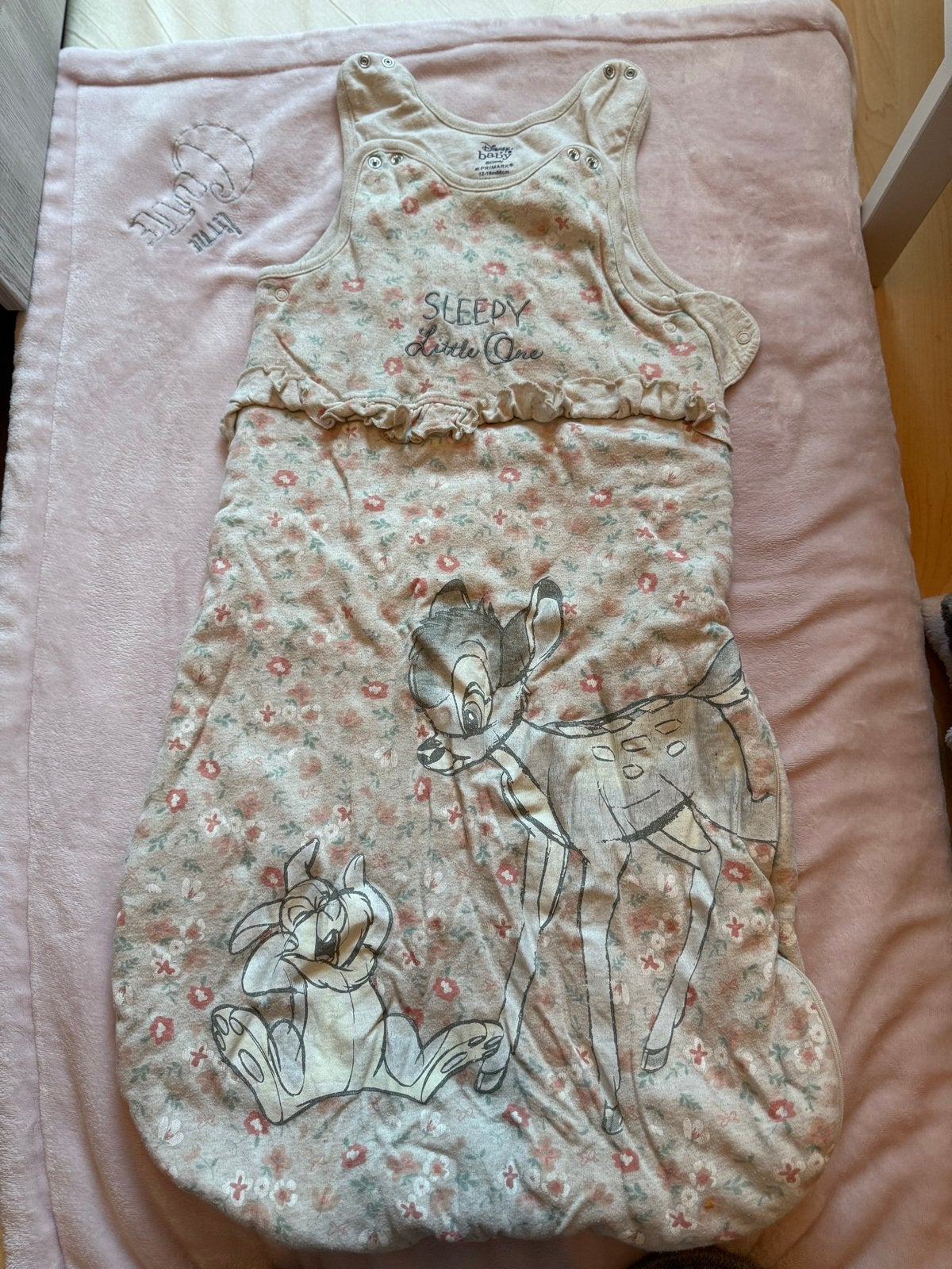 Disney Bambi slaapzak - Primark Baby, Kinderen en Baby's, Gebruikt, Geborduurd, Overige merken, Ophalen of Verzenden