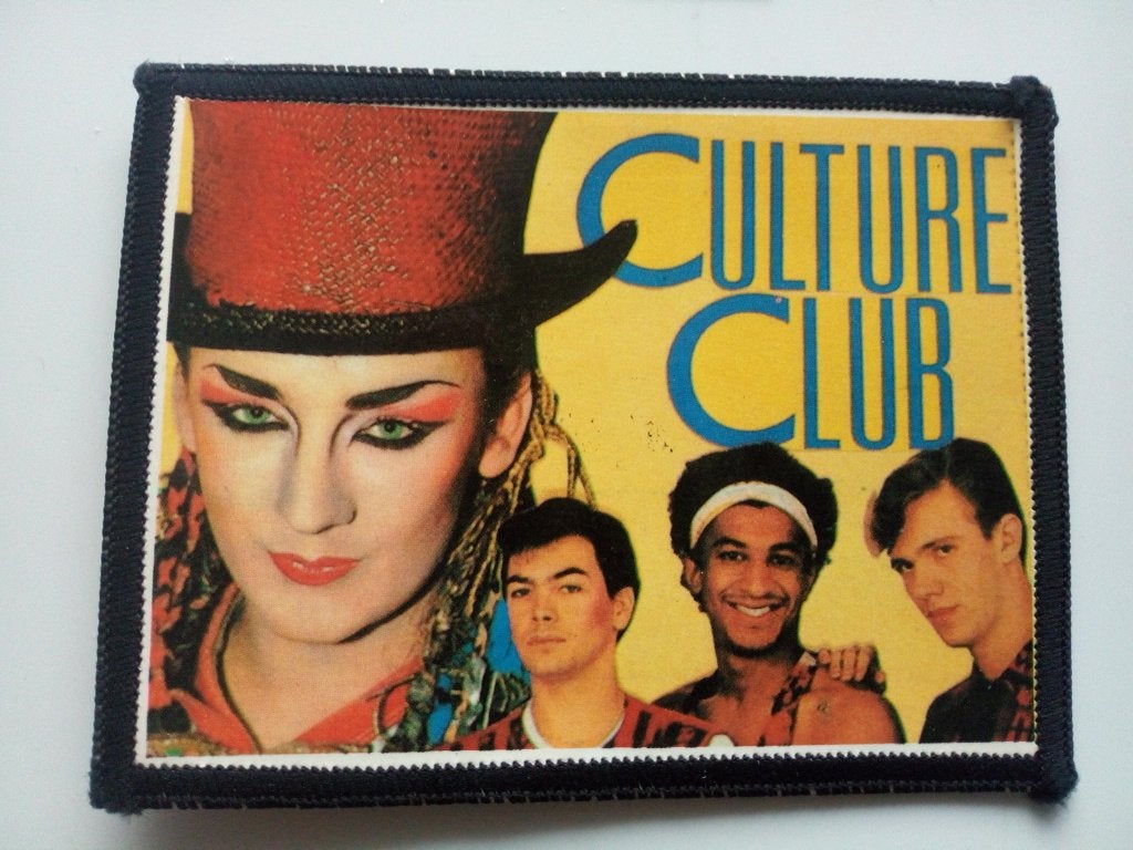 Culture Club €2 aanbieding 80's patch c158 boy george, Verzenden, Nieuw, Kleding