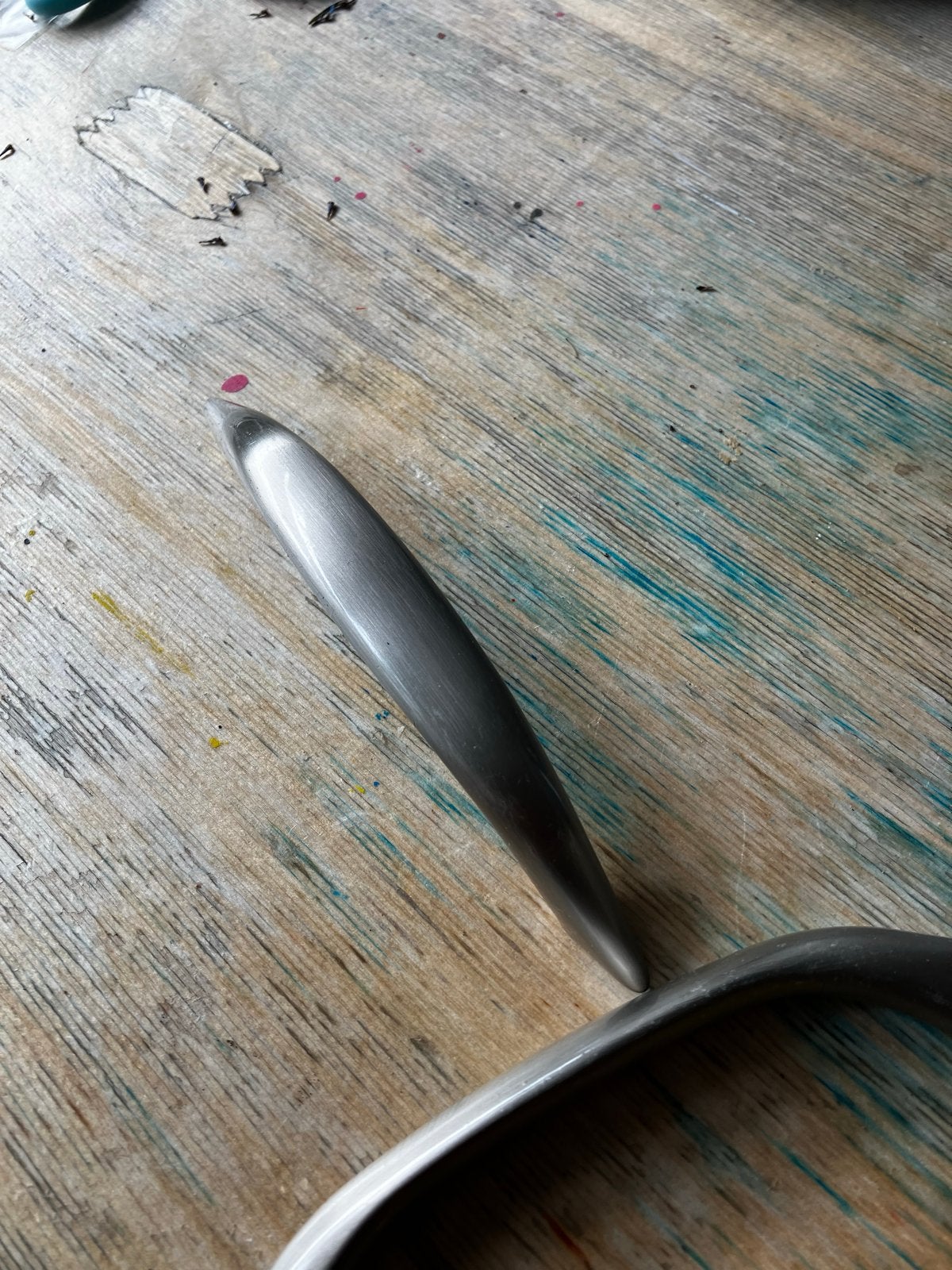 Set van 9 Bruynzeel keukengreepjes alu, Ophalen of Verzenden, Gebruikt