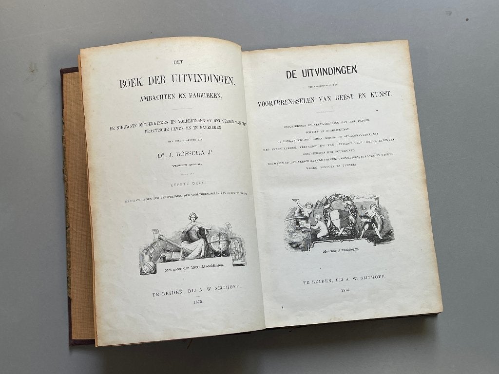 Het boek der uitvindingen, Ambachten en Fabrieken. 1875, Ophalen of Verzenden