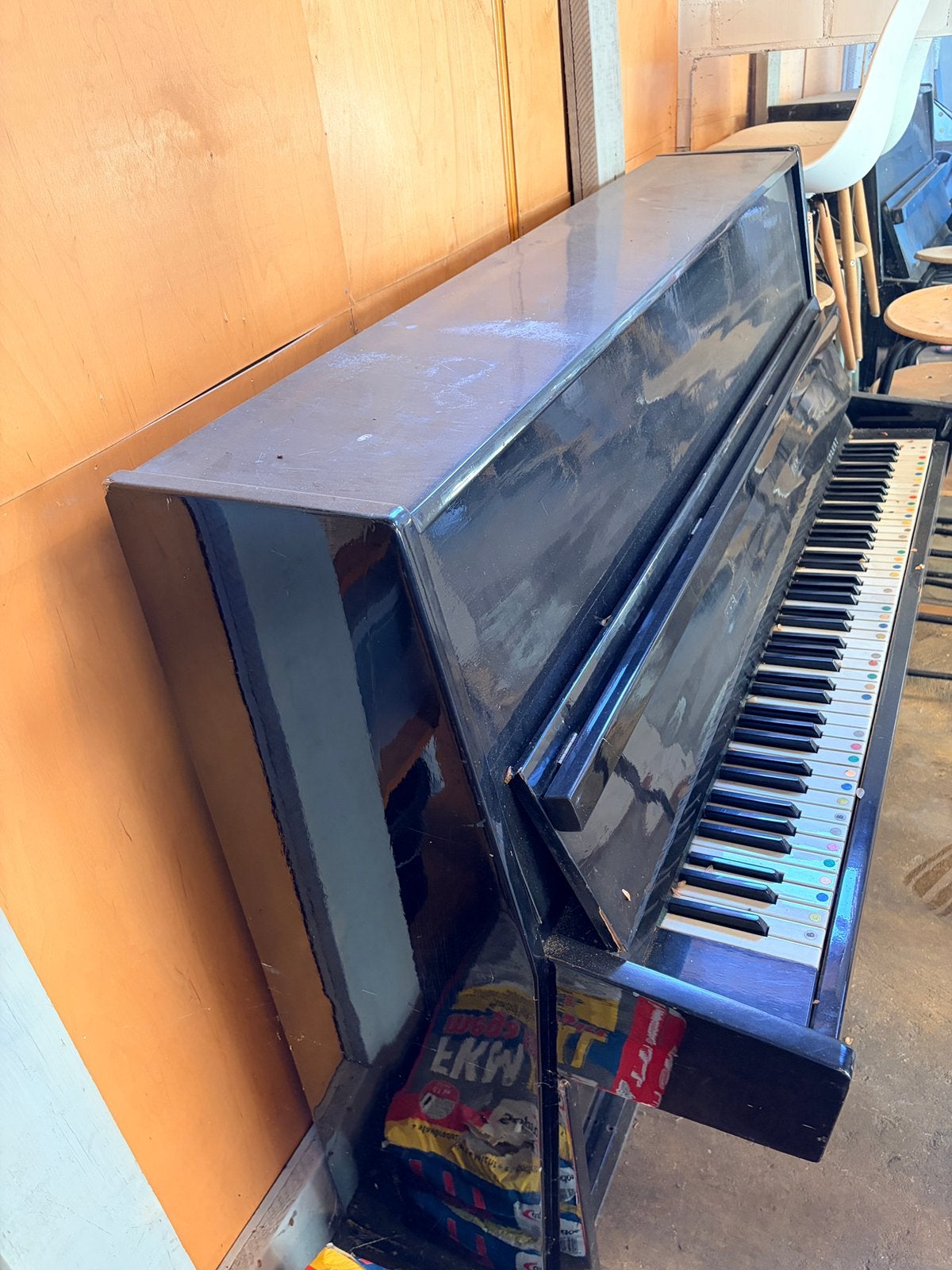 Gratis op te halen: Cherny piano – werkend, stembeurt nodig, Muziek en Instrumenten, Piano's, Gebruikt, Piano, Zwart, Ophalen