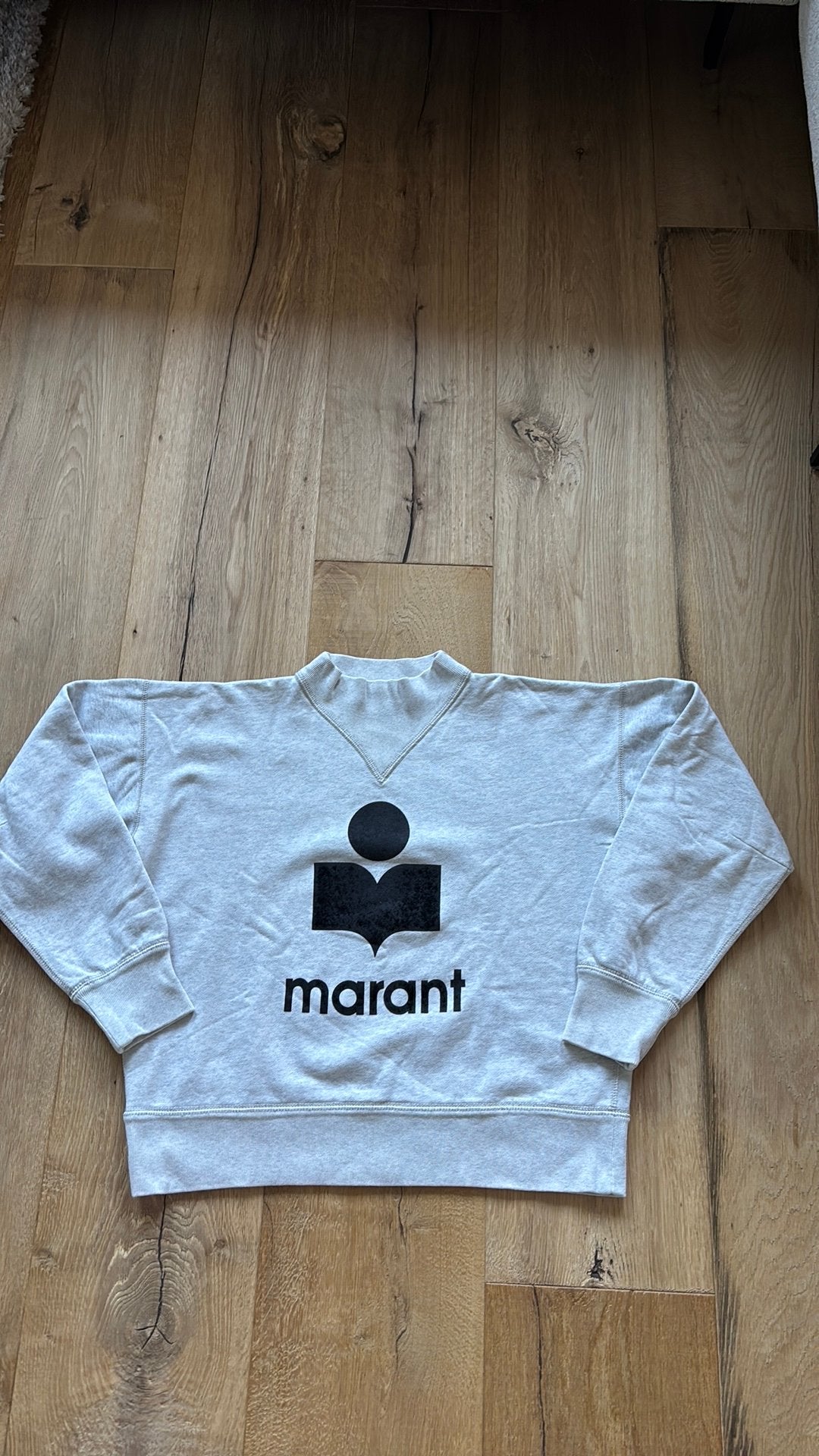 Isabel Marant sweater grey maat 38 nieuw met opdruk, Kleding | Dames, Verzenden, Nieuw, Maat 38/40 (M), Grijs