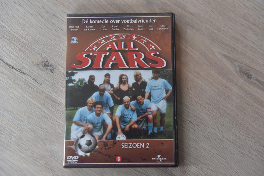 ALL STARS --- SEIZOEN 2 --- 2DVDbox De Komedie over voetbal, Verzenden, Alle leeftijden, Boxset, Zo goed als nieuw