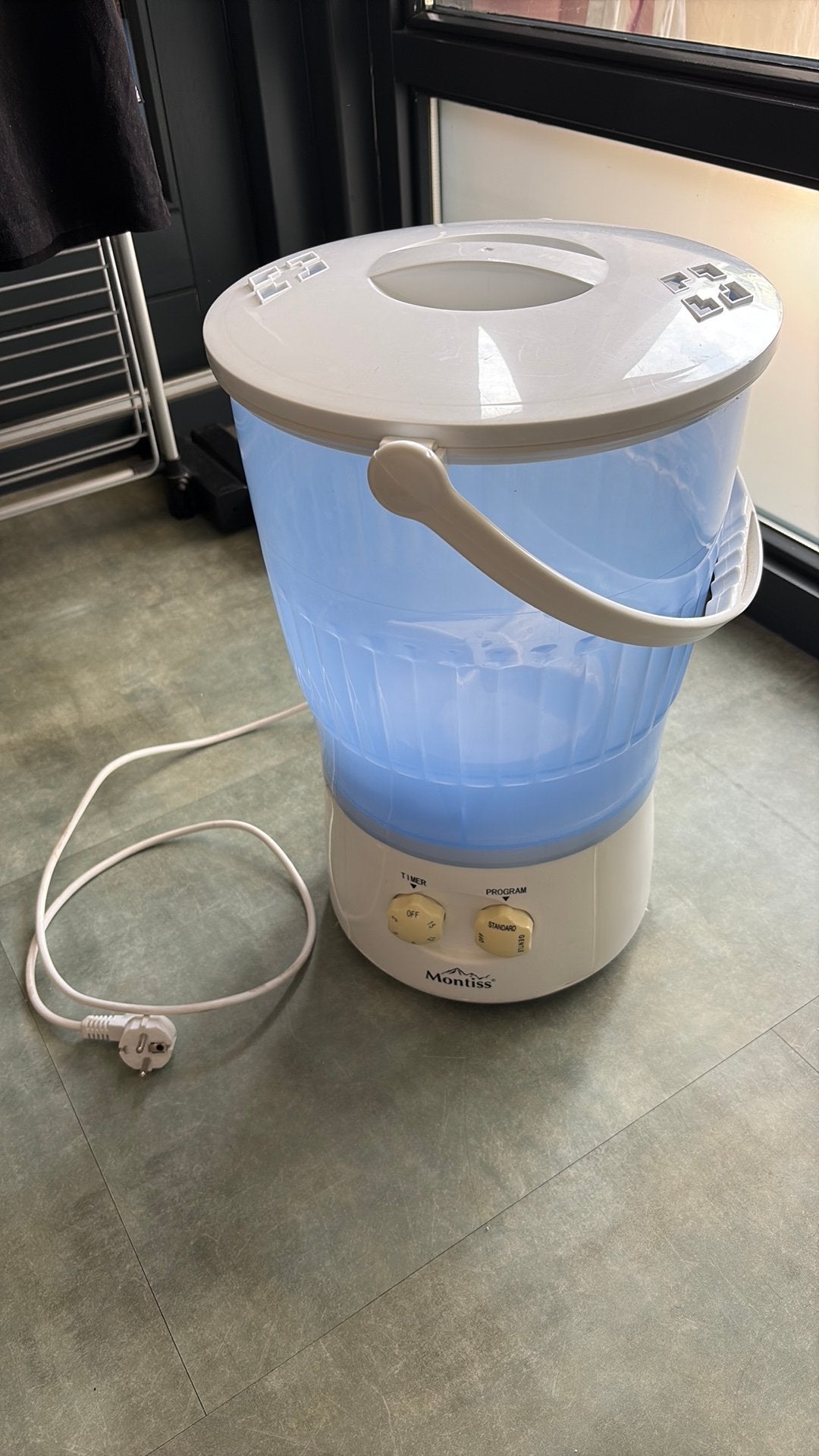 Montiss camping wasmachine, Ophalen, Gebruikt