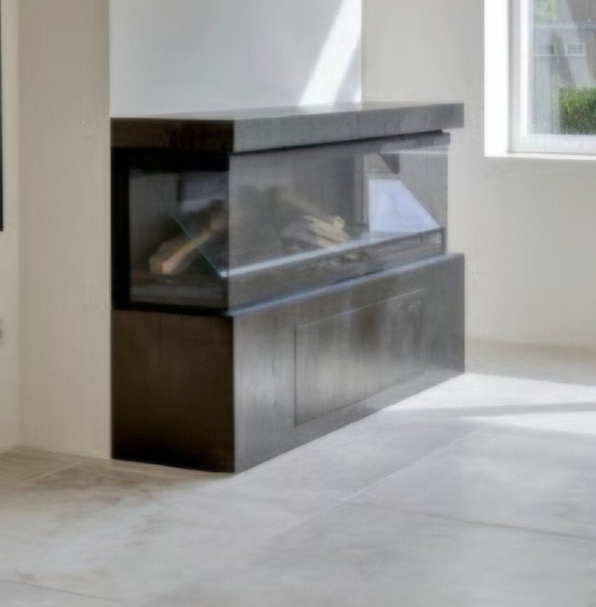 Kalfire E-One 130S holografische haard incl opmaat gemaakte, Ophalen, Vrijstaande haard, Elektrische haard
