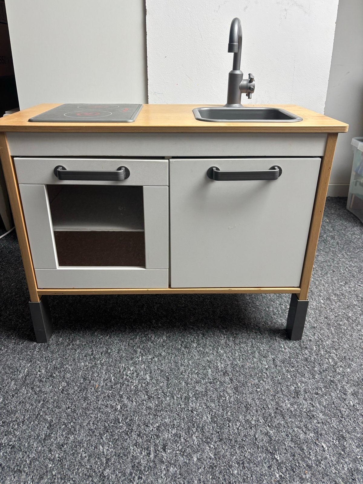 IKEA Duktig Speelkeuken met kookplaat en kraan, Ophalen of Verzenden, Gebruikt, Jongen of Meisje