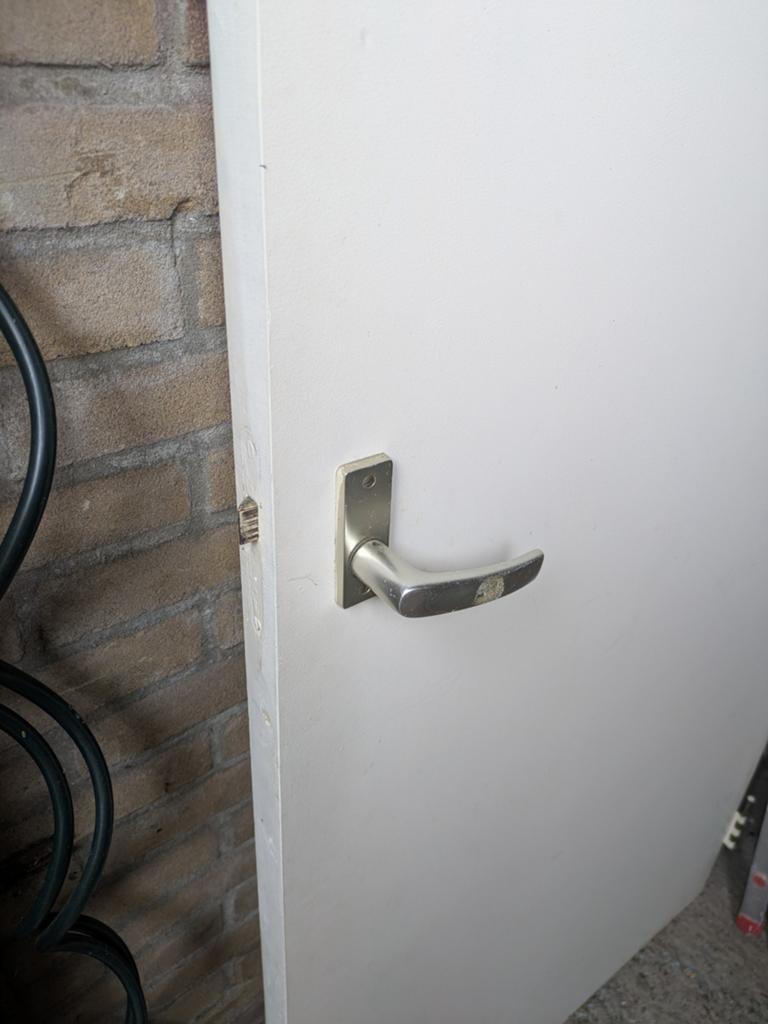 Gebruikte binnendeur met klink, Ophalen, Gebruikt, 80 tot 100 cm, Binnendeur