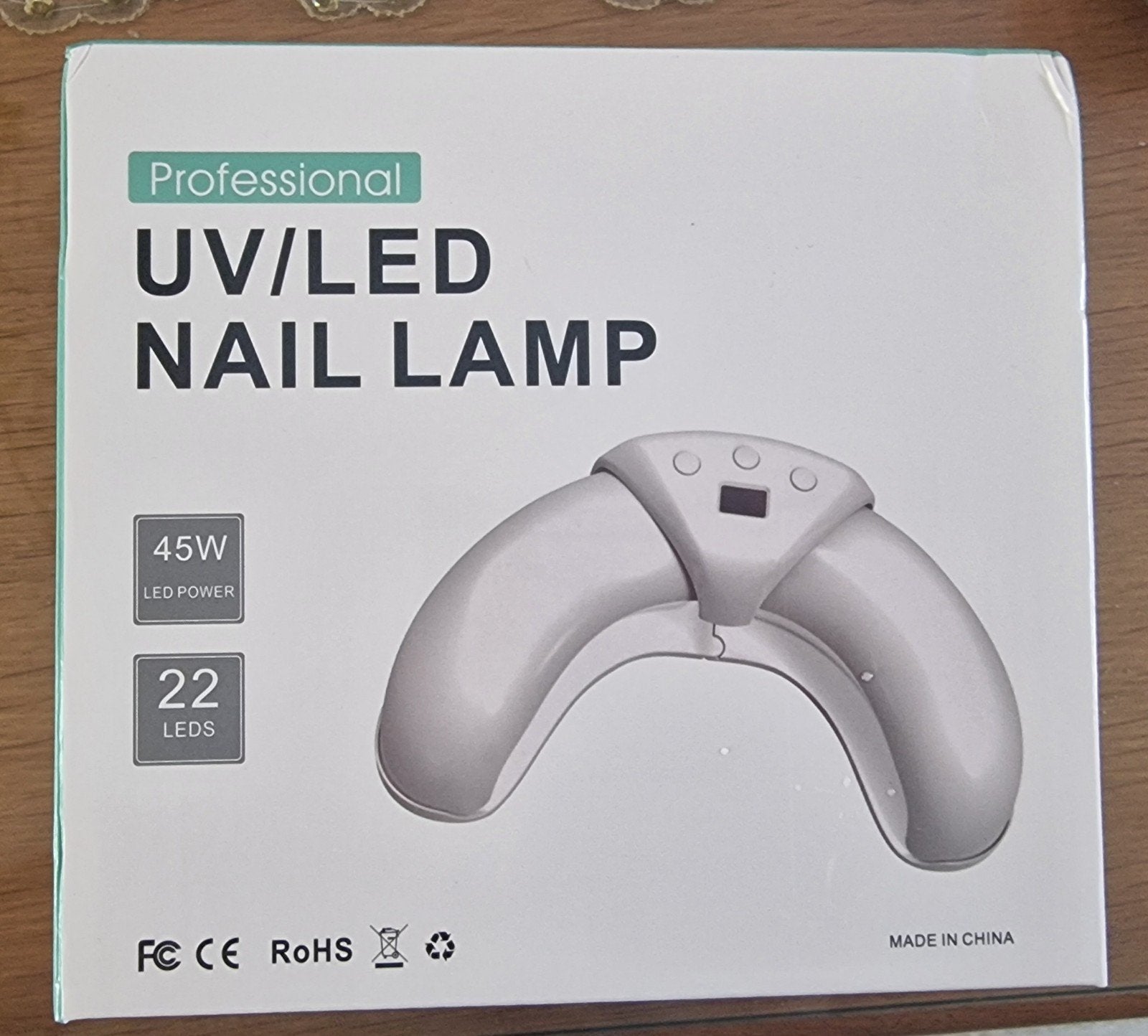 UV/LED Nagellamp 45W voor Gel Nagels. 2 stuks, Verzenden, Nieuw, Overige typen