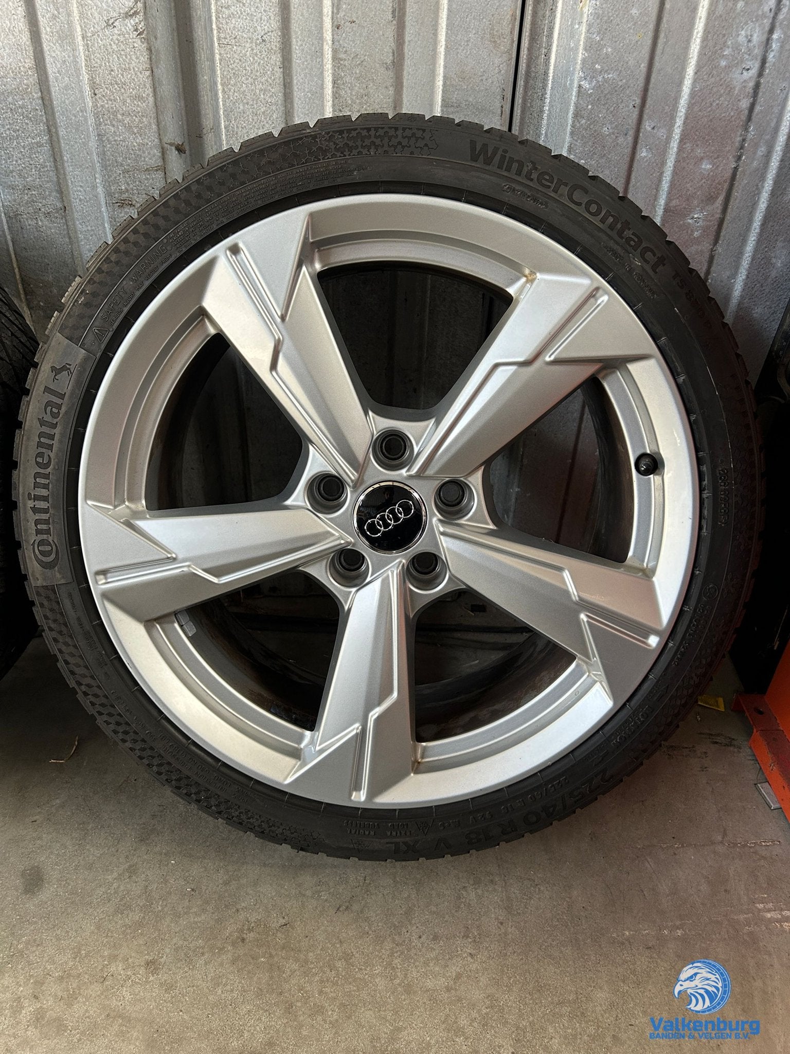 8mm! Originele Audi A3 18 inch Rotor velgen 5x112 winterband, 18 inch, Gebruikt, -, -