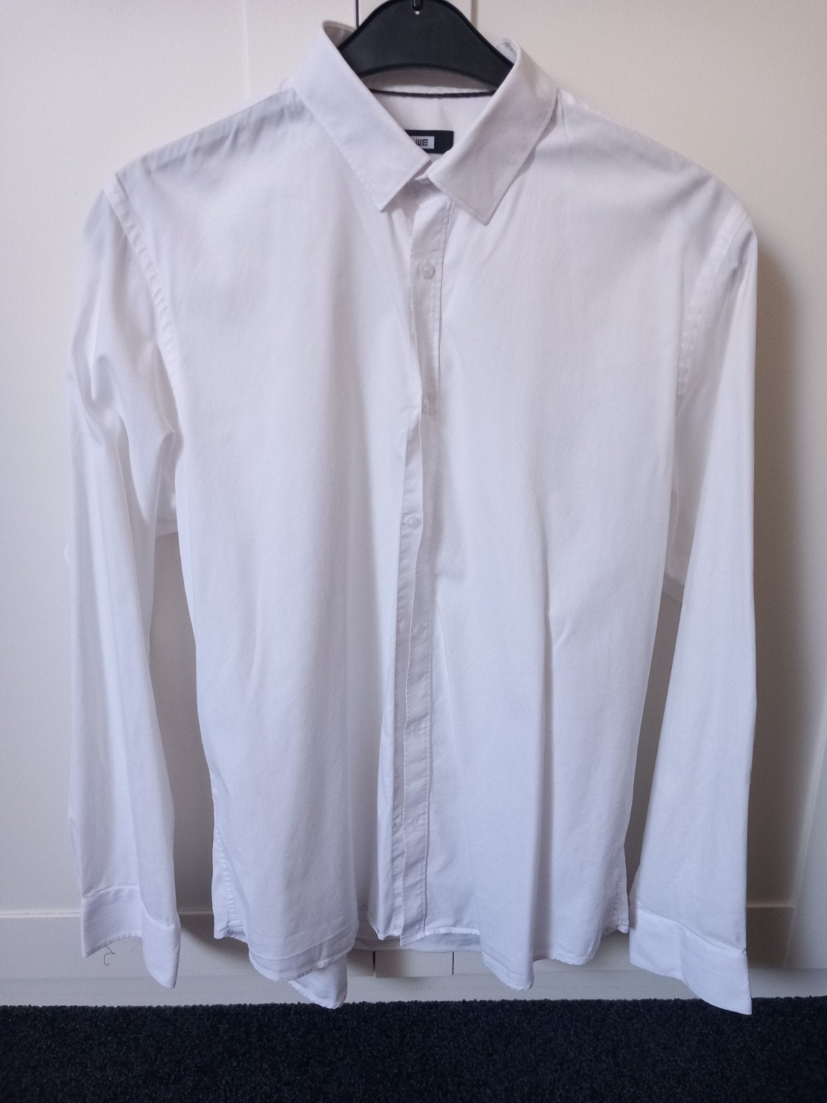 Overhemd, WE Fashion, maat XL, Wit, Ophalen of Verzenden, Zo goed als nieuw, WE Fashion