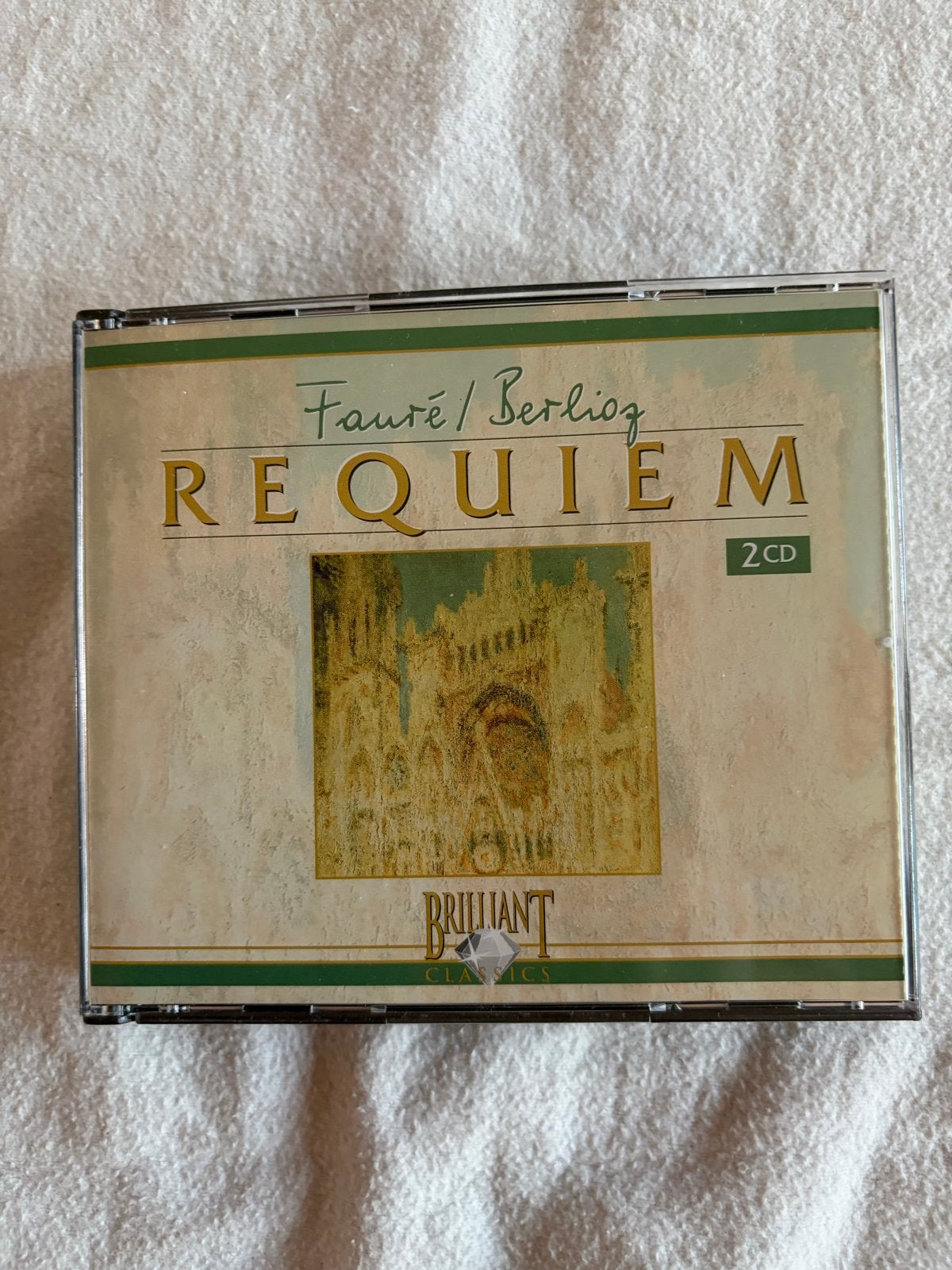 Fauré / Berlioz Requiem 2CD Brilliant Classics, Cd's en Dvd's, Cd's | Klassiek, Zo goed als nieuw, Vocaal, Romantiek, Ophalen of Verzenden