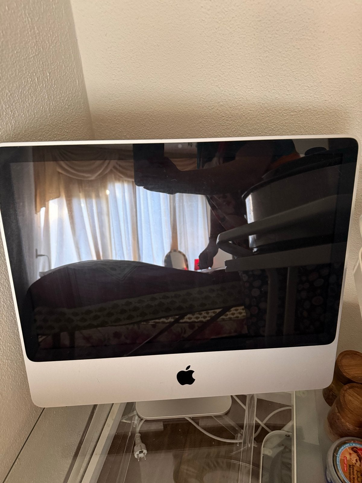 Apple iMac met gebarsten scherm - voor onderdelen of reparat, Computers en Software, Minder dan 4 GB, IMac, Ophalen of Verzenden