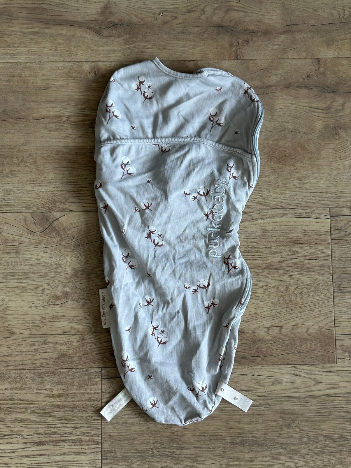 Puckababy Piep Inbakerzak Slaapzak TOG 0.5 Grijs 0-3m, Wasbaar, Puckababy, Ophalen of Verzenden, Zo goed als nieuw