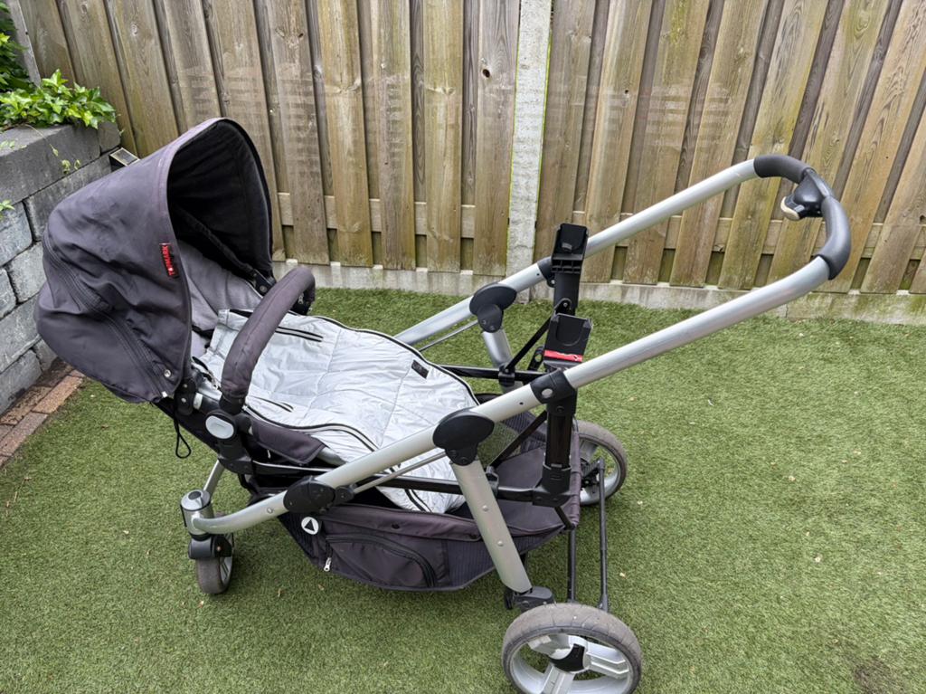 Topmark duo wagen t8040, Gebruikt, Duowagen, Combiwagen, Ophalen