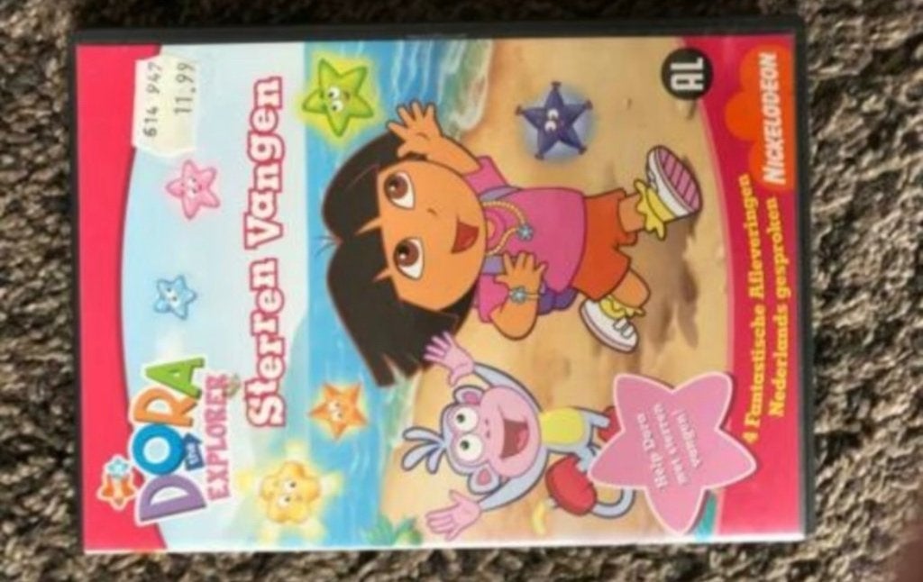 DVD Dora Sterren vangen, Cd's en Dvd's, Alle leeftijden, Ophalen, Gebruikt