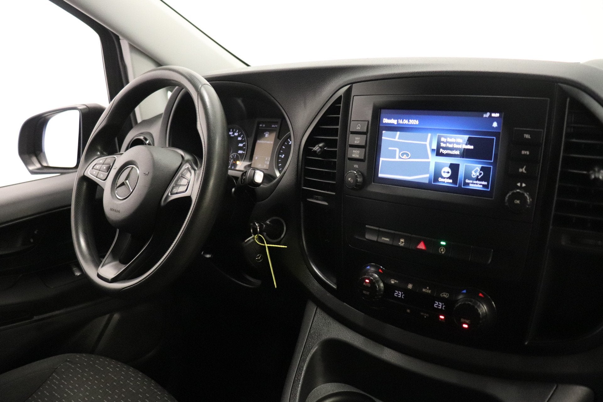 Mercedes-Benz Vito 114 CDI Lang Dubbele Cabine Automaat EURO, Auto's, Bestelauto's, Automaat, 4 cilinders, Bedrijf, Diesel