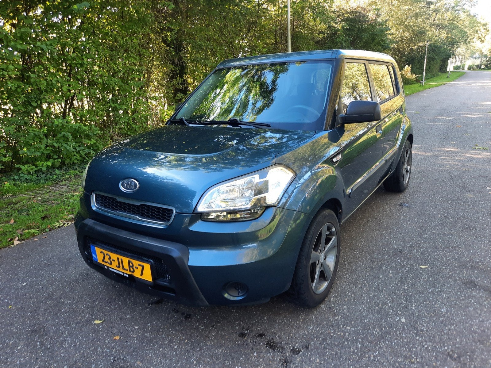 Kia Soul 1.6 X-Pect Cool 2009 Blauw, Voorwielaandrijving, 1145 kg, 4 cilinders, Blauw