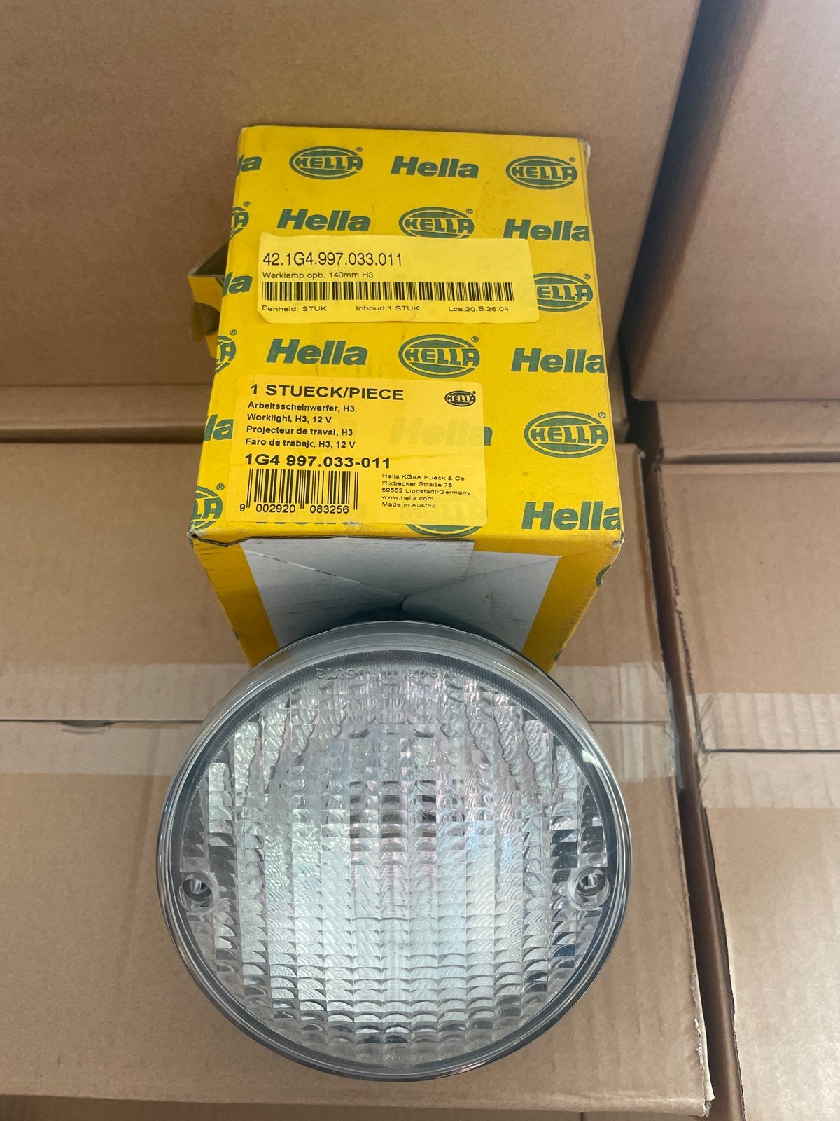Hella Werklamp H3  - Wit, 140mm, Ophalen of Verzenden, Nieuw