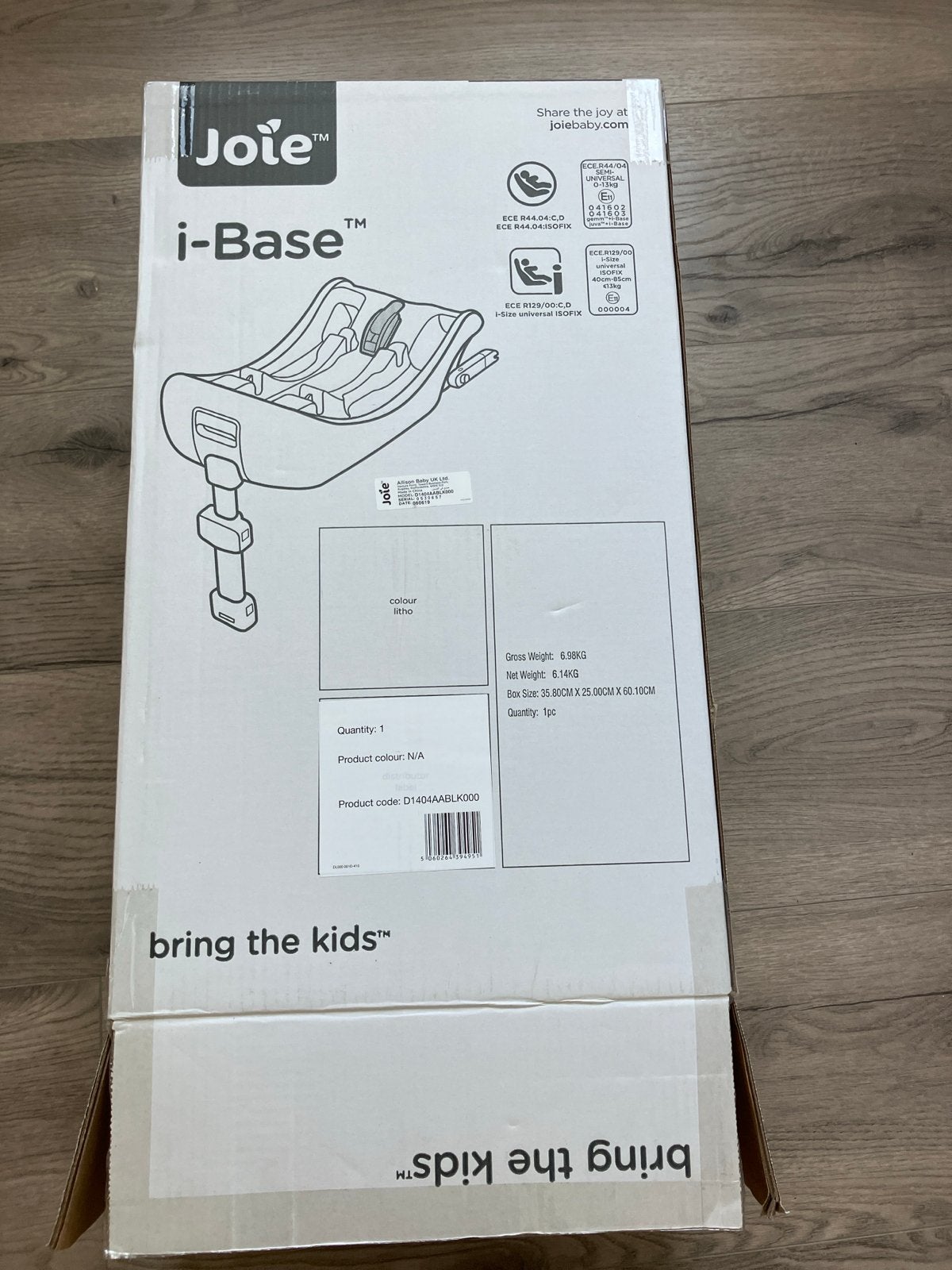 Joie i-Base Isofix Base - Nieuw in doos, Kinderen en Baby's, Autostoeltjes, Nieuw, Isofix, 0 t/m 13 kg, Ophalen