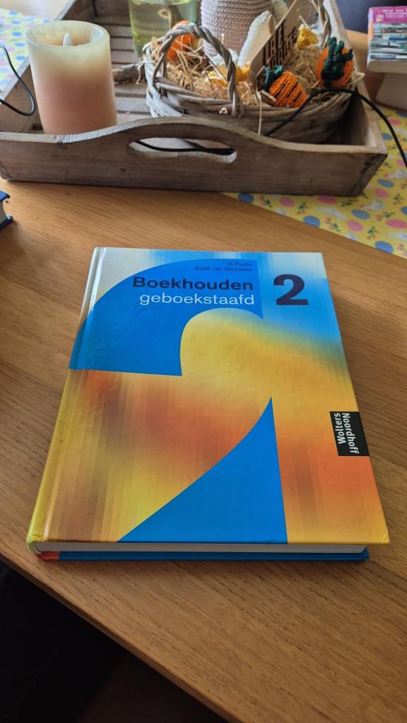 Boekhouden geboekstaafd 2, Ophalen, Wolters Noordhoff, Management, Zo goed als nieuw
