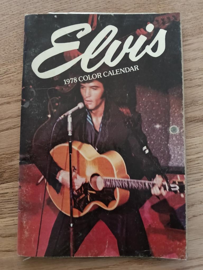 Elvis 1978 color calendar, Ophalen of Verzenden, Gelezen, Artiest