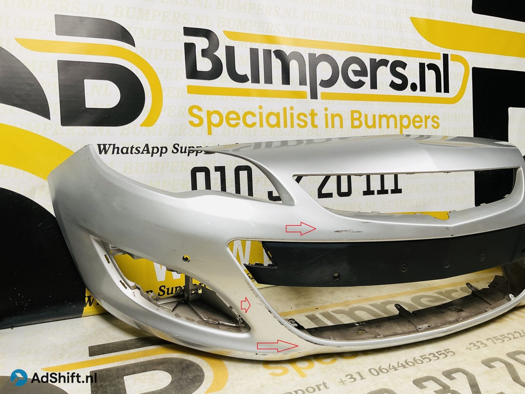 BUMPER Opel Astra J Facelift 2011-2014 VOORBUMPER 2-i9-7418z, Bumper