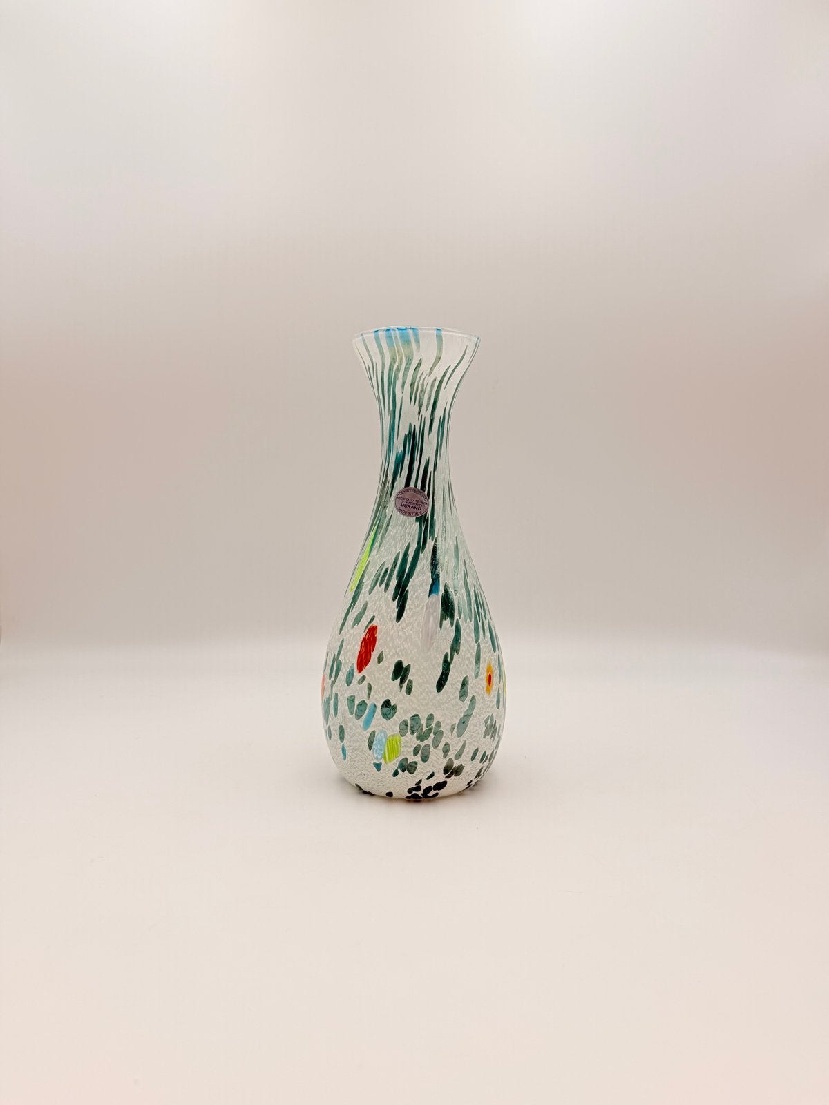 Murano Confetti Vaas - 27cm Hoog, Ophalen of Verzenden