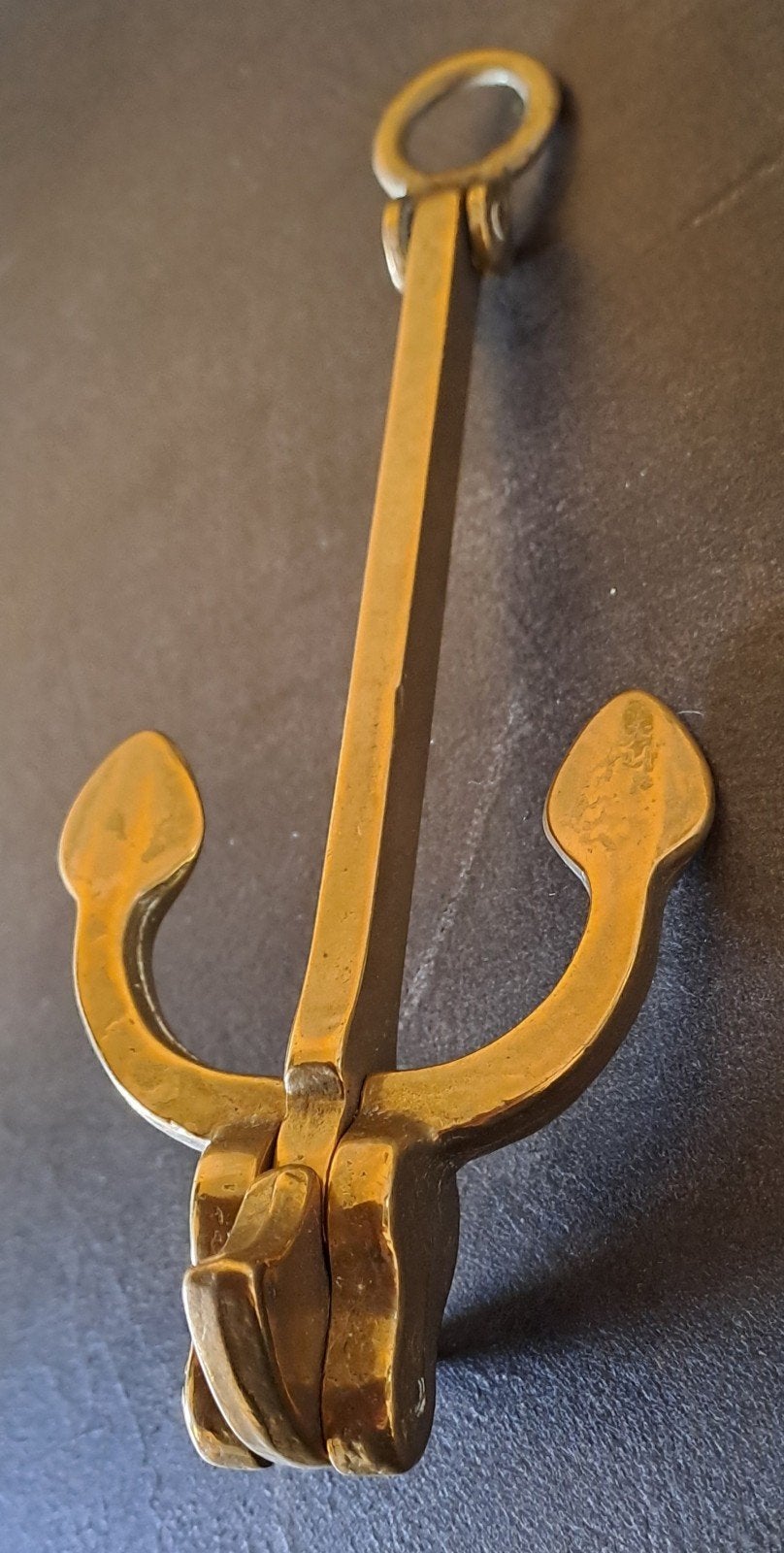 Decoratief messing anker - 17cm, Ophalen of Verzenden