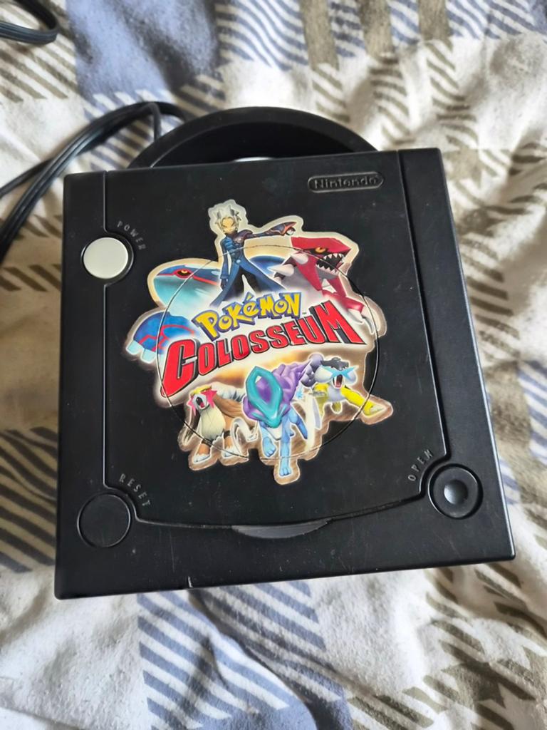 Nintendo GameCube Zwart PAL met Doos en Accessoires, Ophalen, Gebruikt, Overige genres, 3 spelers of meer