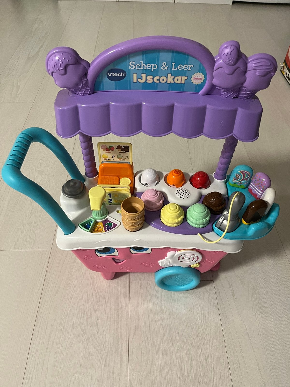 VTech Schep & Leer IJscokar - Interactief Speelgoed, Ophalen, Zo goed als nieuw, Jongen of Meisje