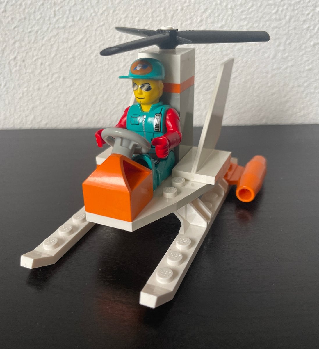 Lego Jack Stone Vliegtuig met Piloot en Instructieboekje, Ophalen of Verzenden, Zo goed als nieuw