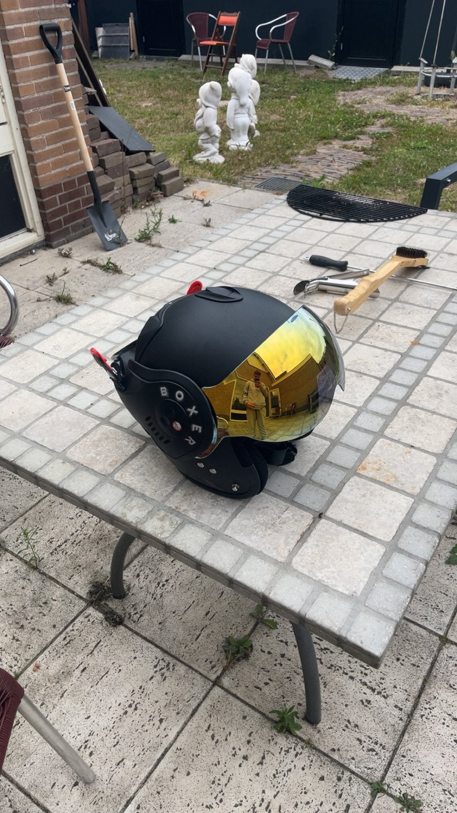 Roof boxer helm, Ophalen, Zo goed als nieuw