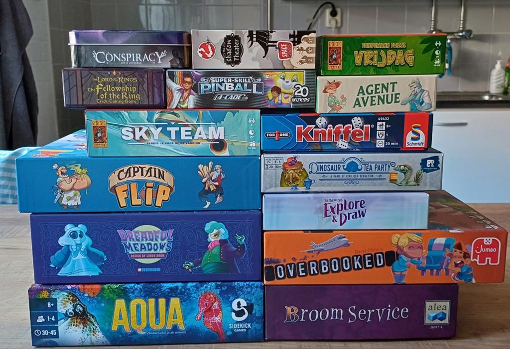Diverse bordspellen z.g.a.n., Ophalen of Verzenden, Zo goed als nieuw