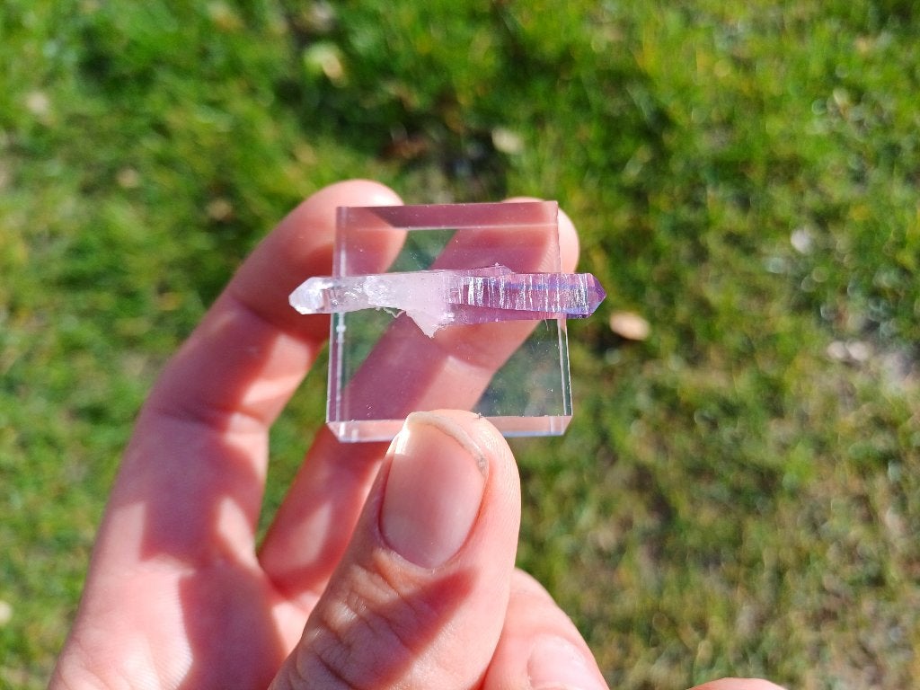 Amethist Vera Cruz, Verzamelen, Mineralen en Fossielen, Ophalen of Verzenden, Mineraal